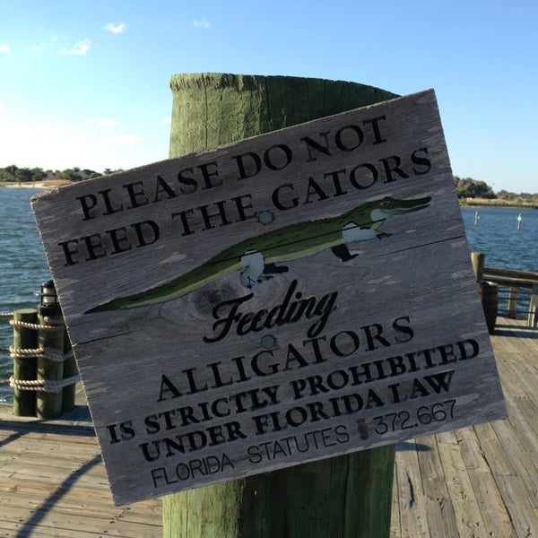 Photo taken at RJ Gator&#39;s Florida Sea Grill &amp; Bar by Tom D. on 2/28/2013