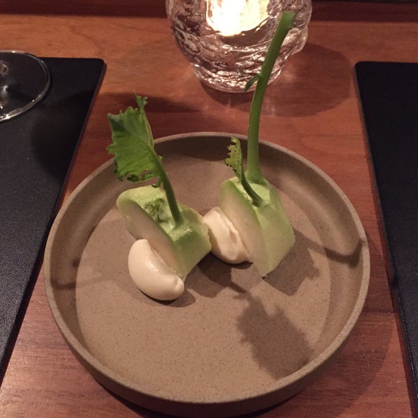 Photo taken at Degustation by Amy W. on 6/11/2016