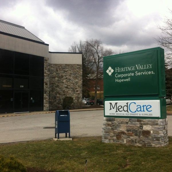 Heritage Valley Health System Corporate Office 2139 Brodhead Rd