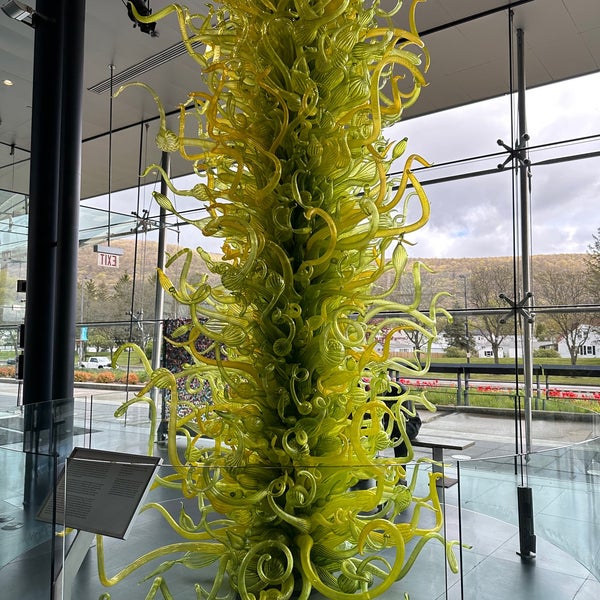 Photo taken at Corning Museum of Glass by Chloe on 5/4/2023