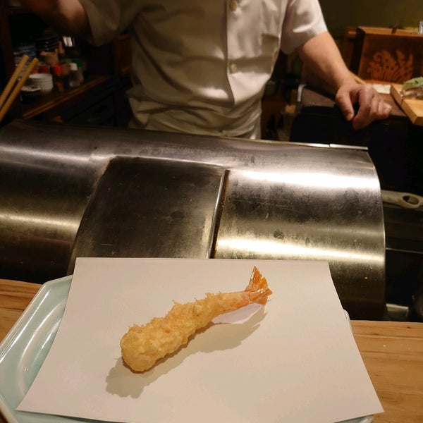 揚出し天ぷら 天ひろ 2人の訪問者