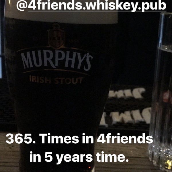 Снимок сделан в 4friends Whiskey Pub пользователем Emre B. 1/31/2020