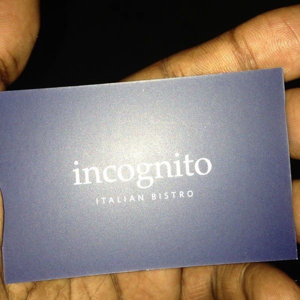 Photo prise au Incognito Bistro par Built F. le6/2/2013