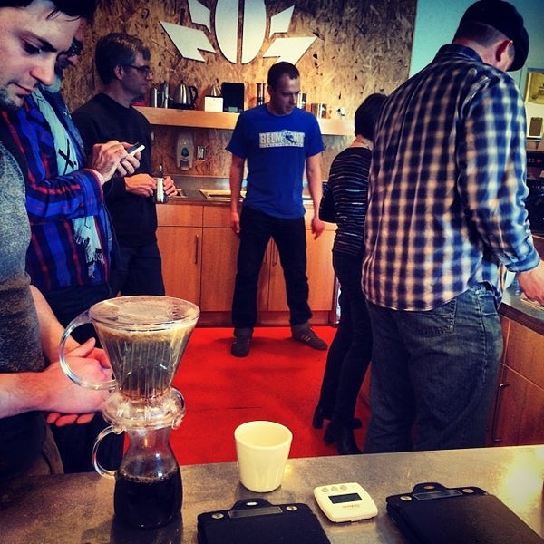 Photo taken at Beansmith Coffee Roasters by Beansmith C. on 1/25/2014