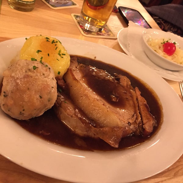 The basic traditional German cuisine is great and very affordable