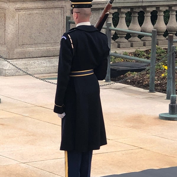 Photo taken at Tomb of the Unknown Soldier by Gary S. on 3/6/2020