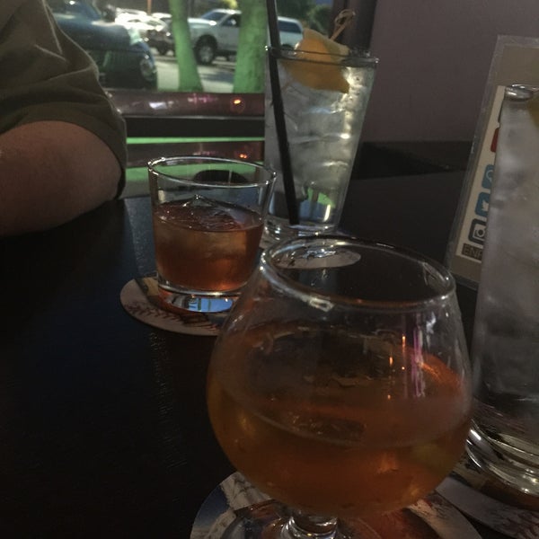 A Sazerac and and Old Fashioned you don't get more old school than that!
