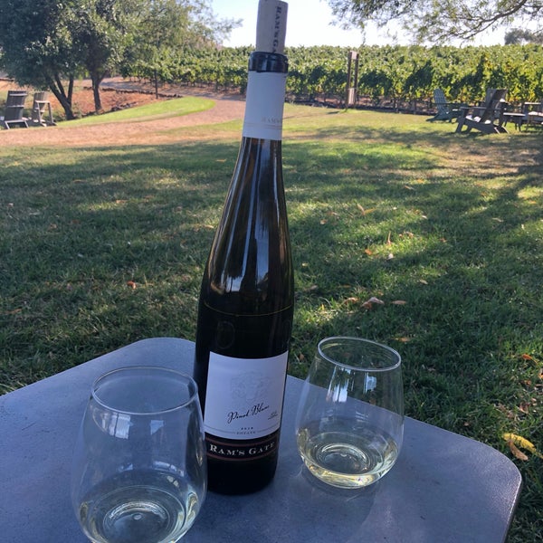 Photo taken at Ram&#39;s Gate Winery by Tanya B. on 8/31/2019