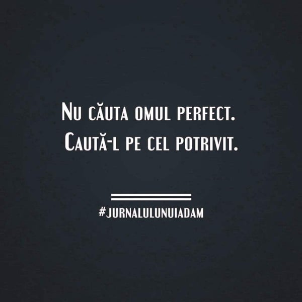 Cauta i omul perfect)