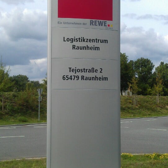 Rewe Zentrallager Frankfurt Raunheim Raunheim Hessen
