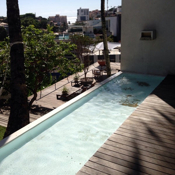 Photo taken at Zank Boutique Hotel Salvador by Anna O. on 7/18/2014