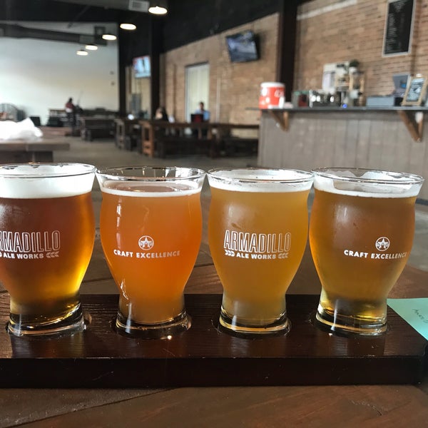Photo taken at Armadillo Ale Works by Charles R. on 7/23/2018