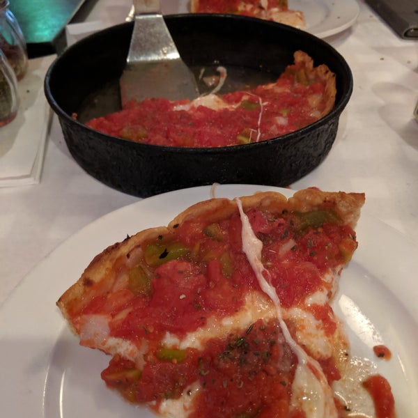 Photo taken at Pizano&#39;s Pizza by Becky P. on 6/11/2019