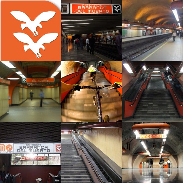 Metro Barranca del Muerto Estación de metro en Mexico City Metro Barranca del Muerto Estación de metro en Mexico City