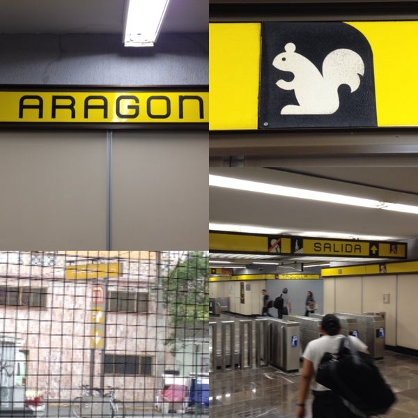 Metro Aragón Estación de metro
