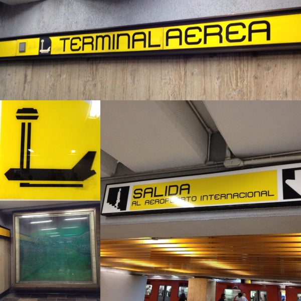 Metro Terminal Aérea - Metro Station in Venustiano Carranza