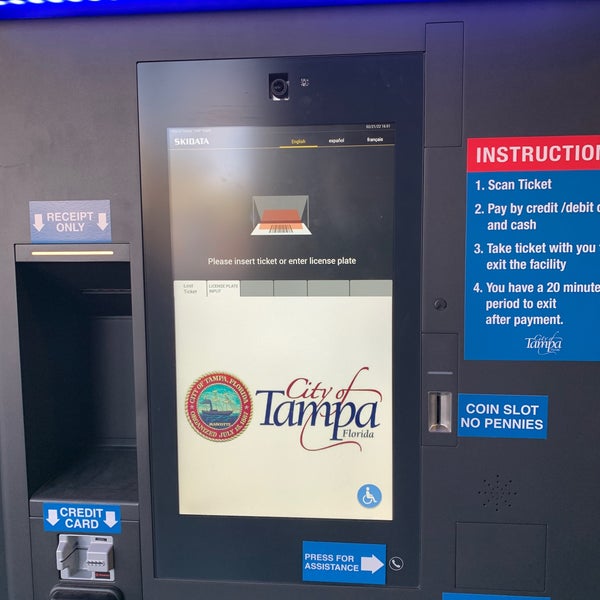 Centro Ybor Parking Garage Parking in Tampa