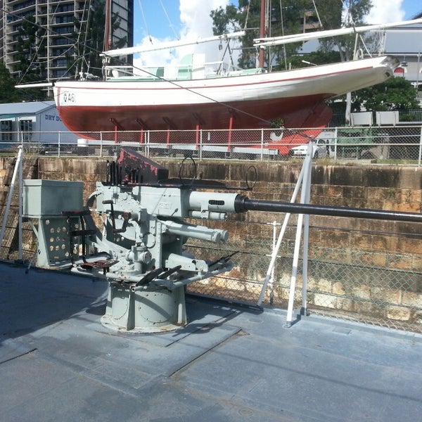 Das Foto wurde bei Queensland Maritime Museum von Andrey V. am 5/11/2014 aufgenommen