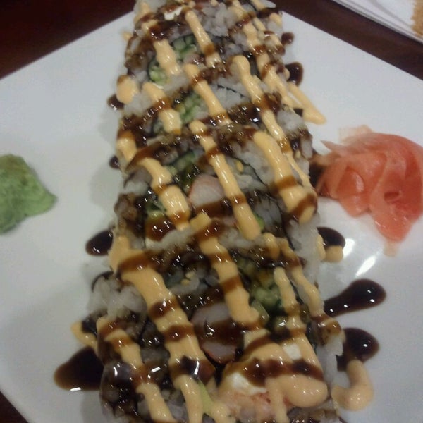Снимок сделан в Kanki Japanese House of Steaks &amp; Sushi пользователем Karen S. 4/11/2013