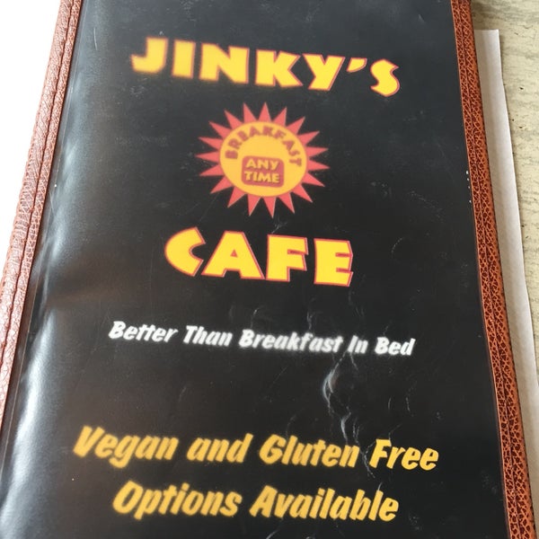 Das Foto wurde bei Jinky&#39;s Cafe Santa Monica von Alex💨 R. am 6/23/2018 aufgenommen