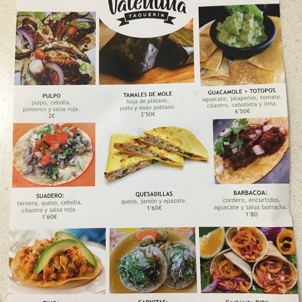 taqueria valentina taco place in santiago de compostela