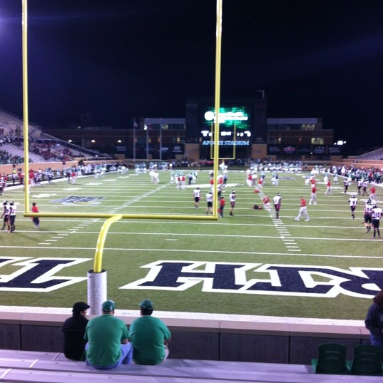 Photo taken at Apogee Stadium by Rick R. on 10/17/2012