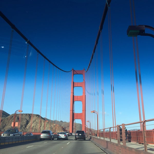 Foto tirada no(a) Ponte Golden Gate por Michelle S. em 12/23/2015