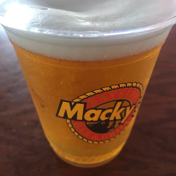 Photo taken at Macky&#39;s Bayside Bar &amp; Grill by Trevor P. on 8/4/2018