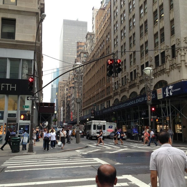 Photo taken at NYC Diamond District by Roshan L. on 7/22/2013
