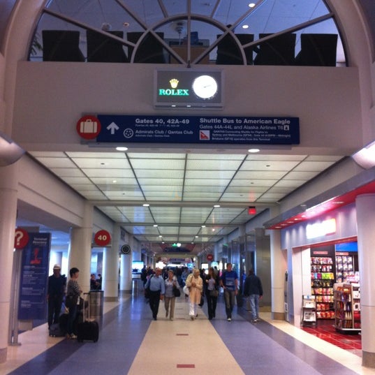 American Airlines Los Angeles Terminal Photos At Terminal 4 - West Los Angeles - Lax Airport
