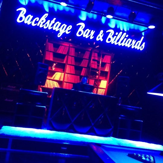 Photo taken at Triple B Backstage Bar &amp; Billiards by Brett S. on 11/29/2012