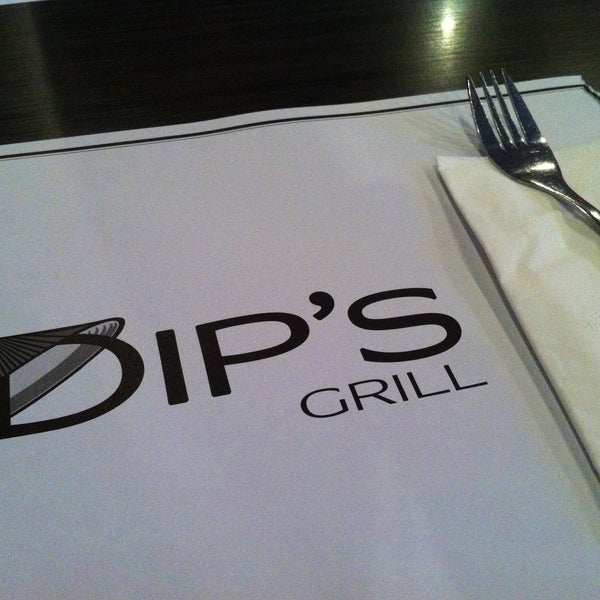 Photo taken at Dip&#39;s Grill by Justine L. on 4/21/2013