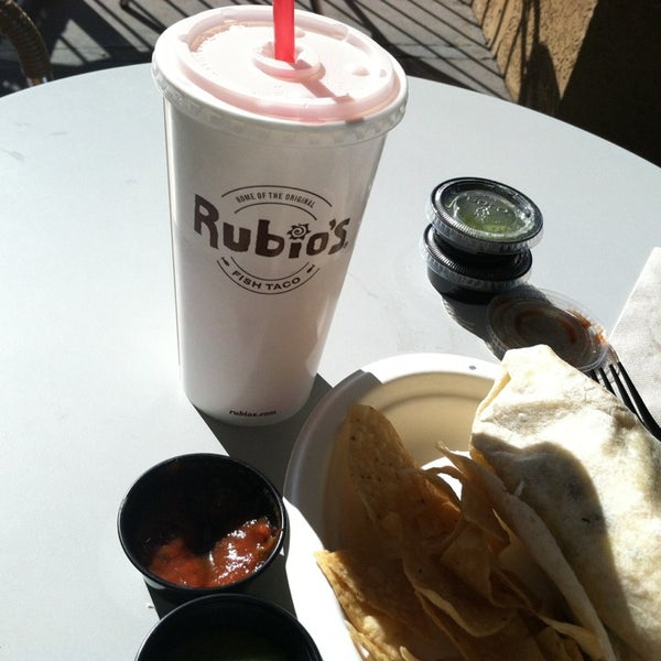 Photo taken at Rubio&#39;s by Tony R. on 12/24/2012
