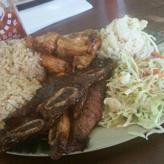 Photo taken at Brody&#39;s Hawaiian BBQ by Christopher C. on 1/8/2016