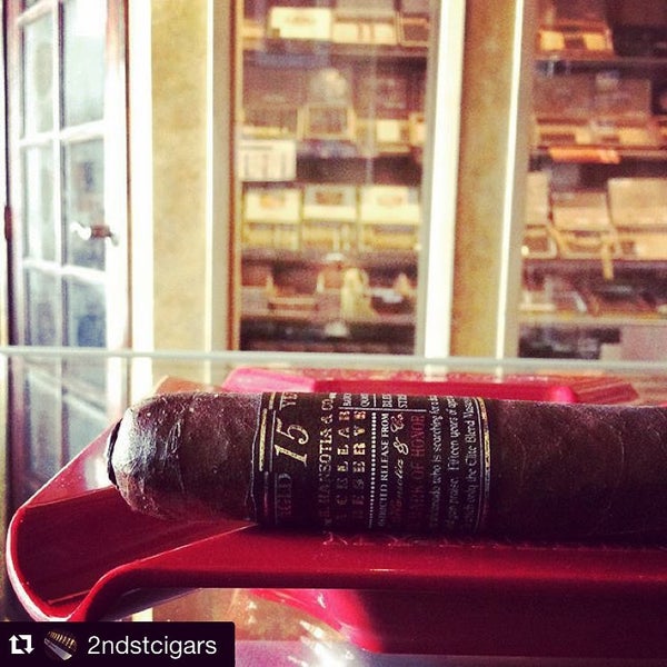 Photo taken at 2nd Street Cigar Lounge by Gregory H. on 7/26/2015