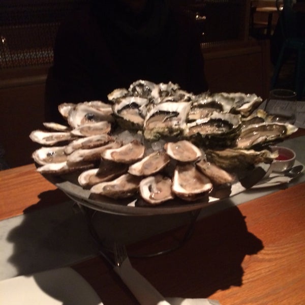 Oysters are delicious, go for the Late Night Shuck ($15 for 12) from 10pm to close!