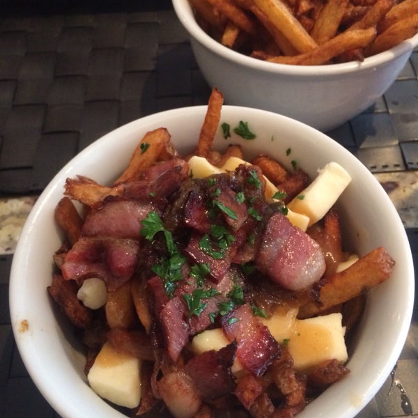 I recommend getting the Toma poutine.