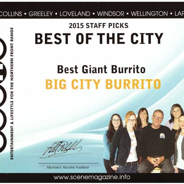 Best Burrito - Scene Magazine