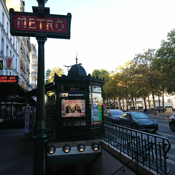 Photos at Métro Porte de Pantin [5] - 198 Avenue Jean Jaurès
