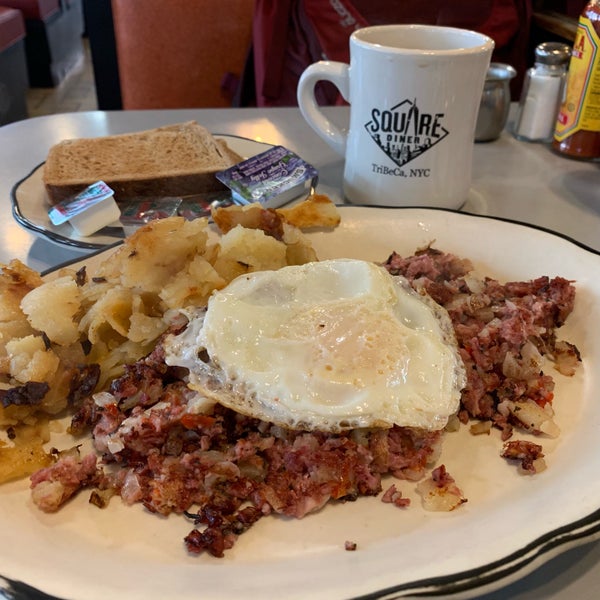 Photo taken at Square Diner by Kathryn on 8/16/2019