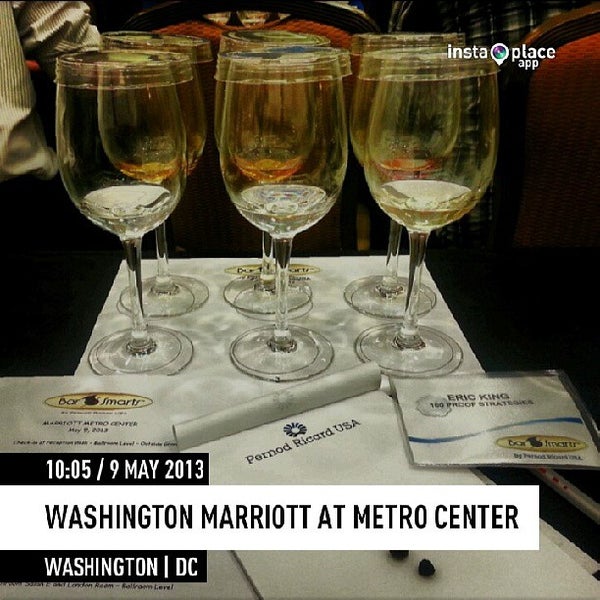 Снимок сделан в Washington Marriott at Metro Center пользователем Eric K. 5/9/2013