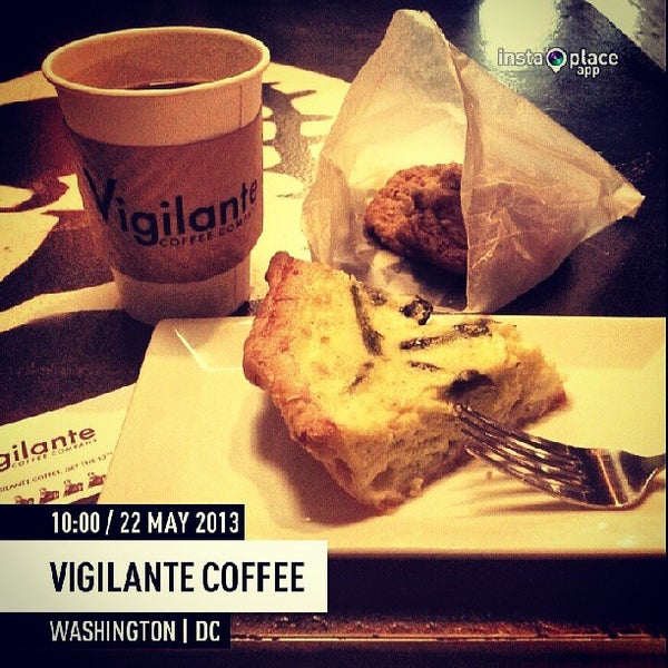5/22/2013 tarihinde Eric K.ziyaretçi tarafından Vigilante Coffee'de çekilen fotoğraf