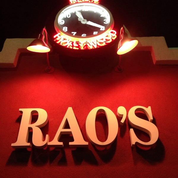 Photo taken at Rao&#39;s Hollywood by Harvey C. on 12/27/2013