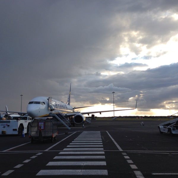 Photo taken at Bournemouth Airport (BOH) by Alejandro M. on 8/19/2014