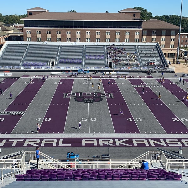 University Of Central Arkansas Football Field
