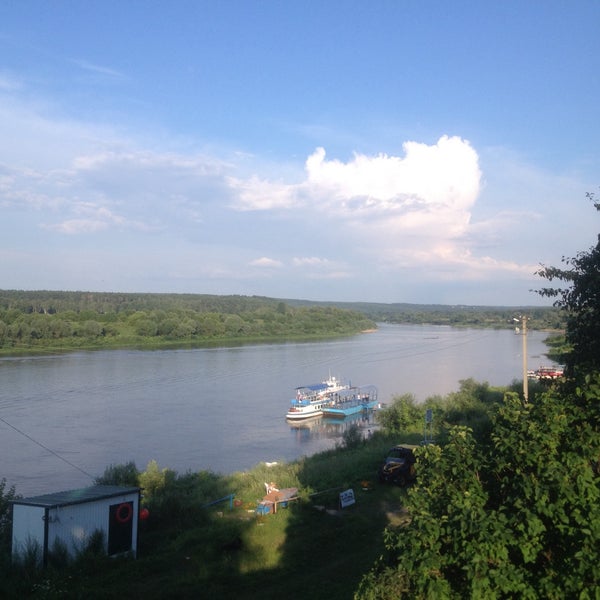 Таруса причал