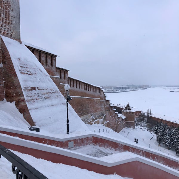 Photo taken at Nizhny Novgorod Kremlin by gigabass on 1/2/2022