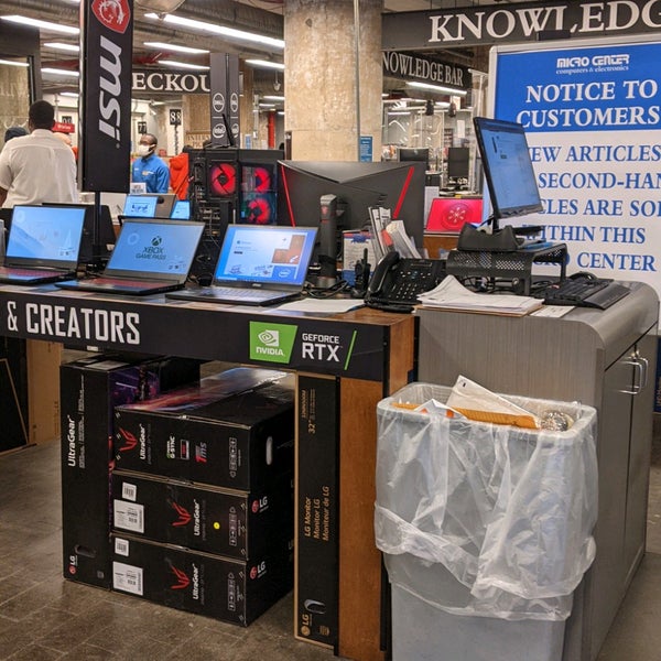 Photo taken at Micro Center by Michael L. on 12/28/2020