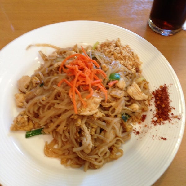 Photo taken at Tuptim Thai Cuisine by Tina H. on 6/4/2013