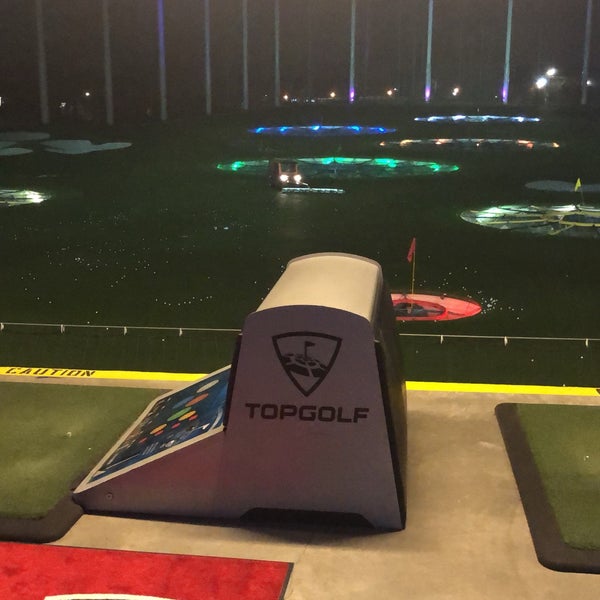 Photo taken at Topgolf by Ashley L. on 2/18/2019